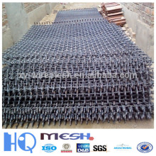 Black Wire Crimped Iron Mesh for Construction